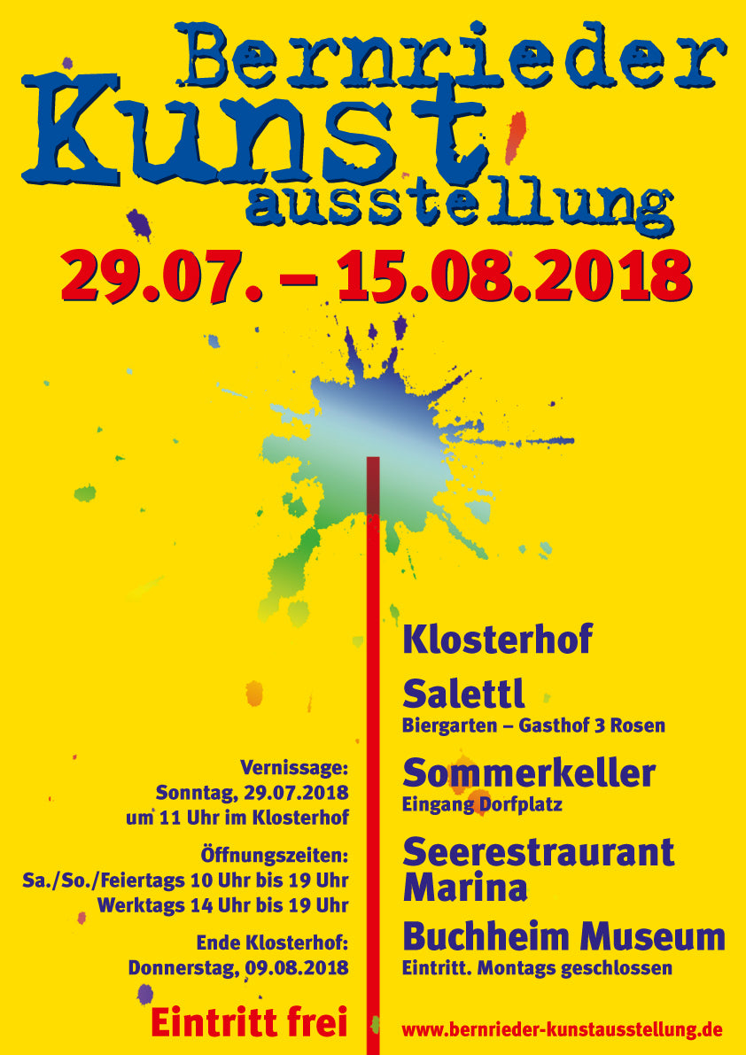 Juli 2018 – Bernrieder Kunstausstellung