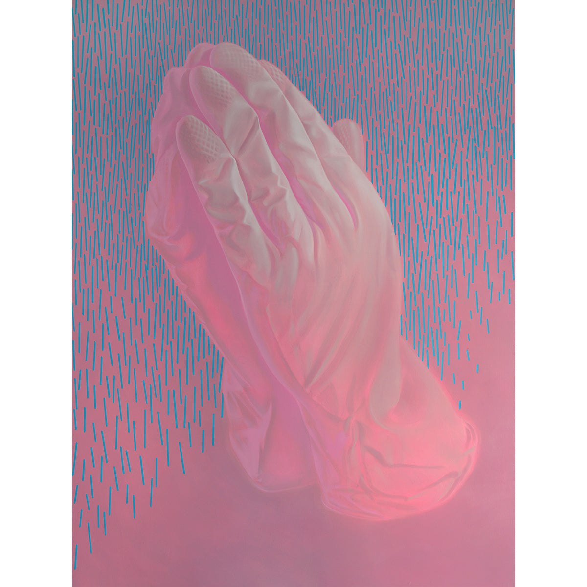 Gloves, canvas print, 40x30 cm, 80x60 cm, 100x75 cm