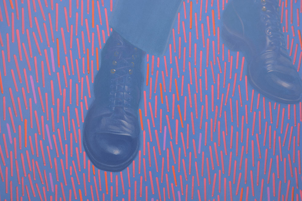 The Floating Man, canvas print, 30x20 cm, 60x40 cm, 75x50 cm, 90x60 cm