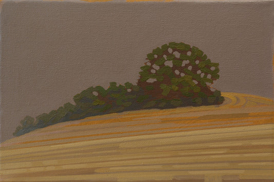 Group of trees, unique, painting, hand-painted unique piece, 30 x 20 cm, acrylic paint on canvas