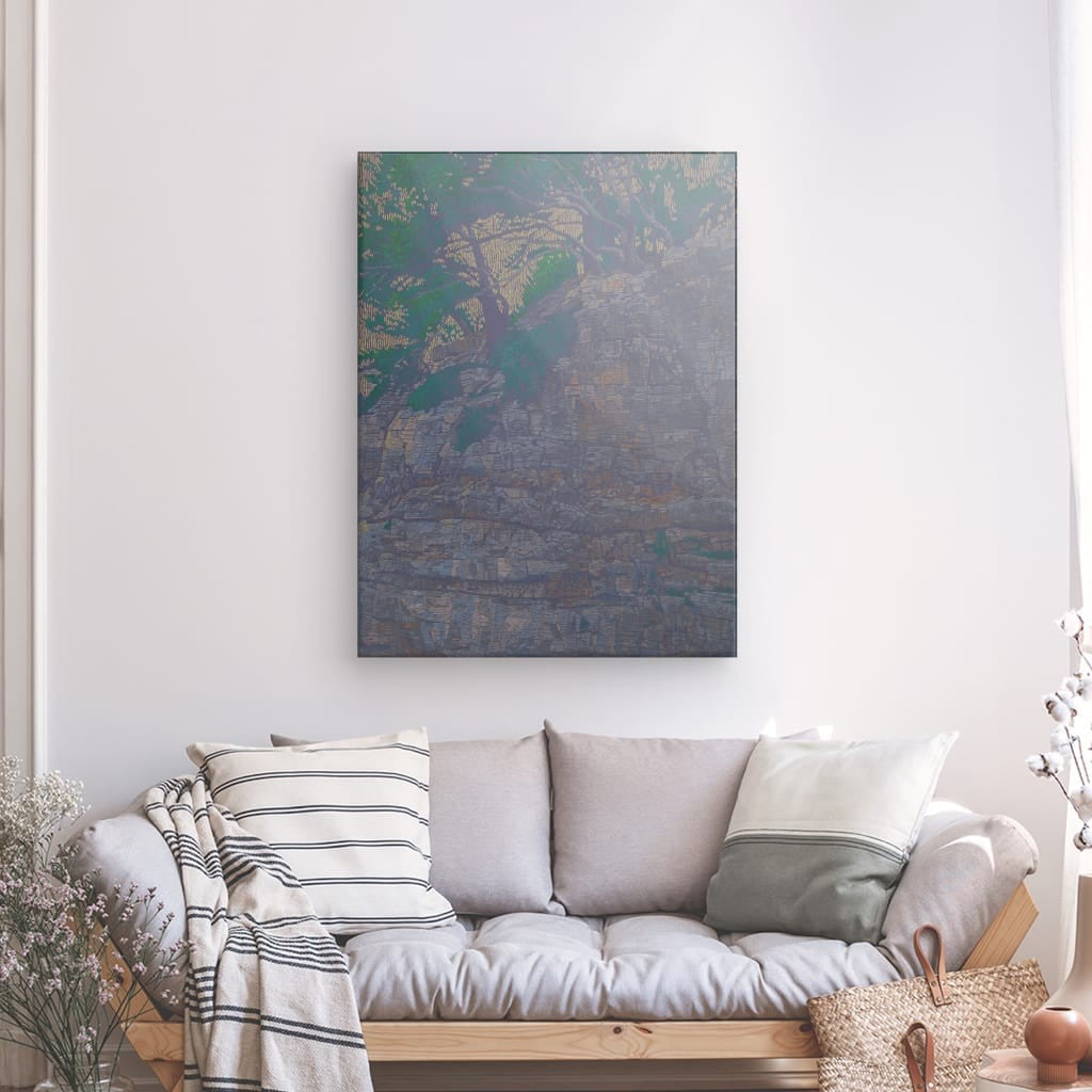 Rocky Coast No.4, canvas print, 40x30 cm, 80x60 cm, 100x75 cm, 120x90 cm
