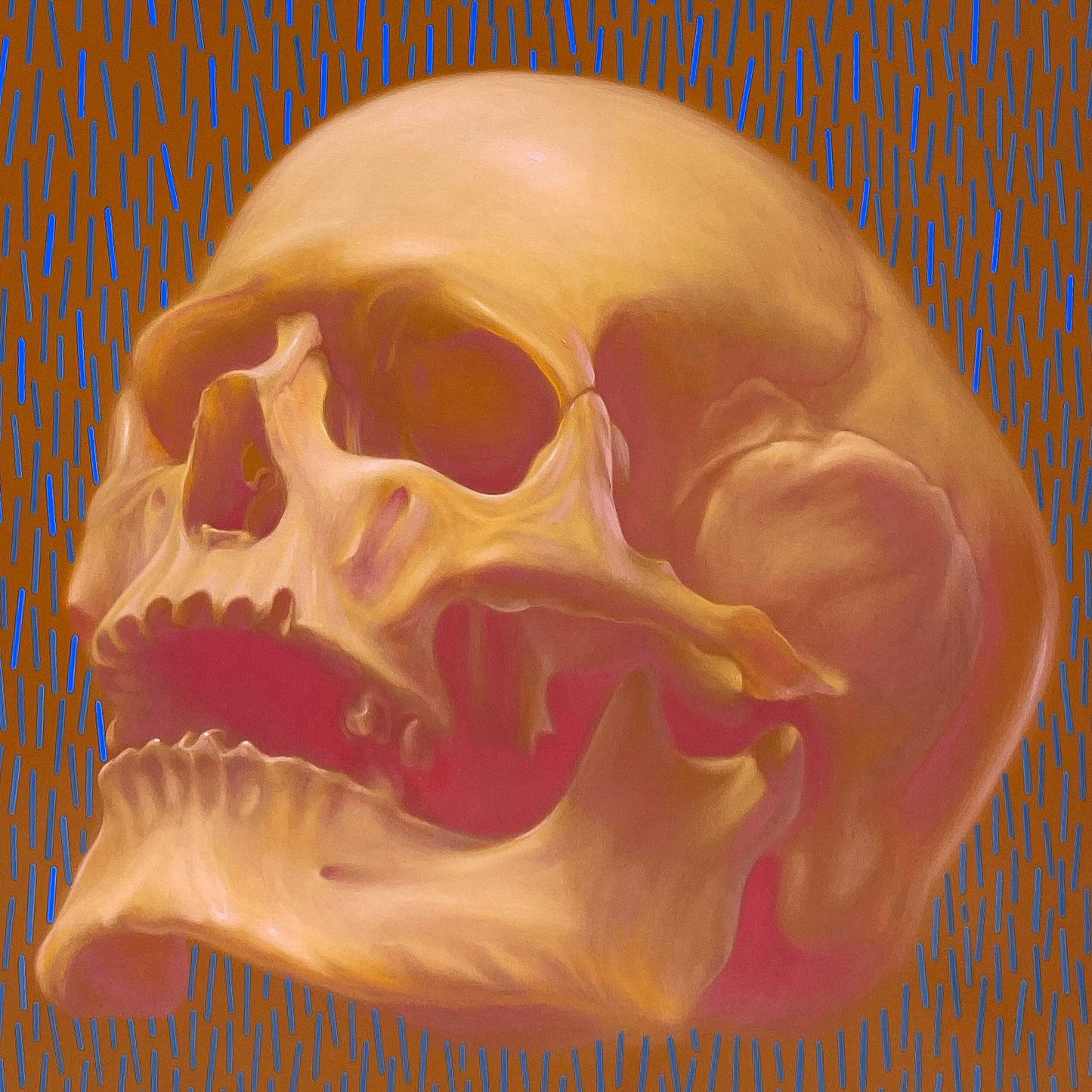Art Card – Mini Poster – 20 x 20 cm – Skull Image