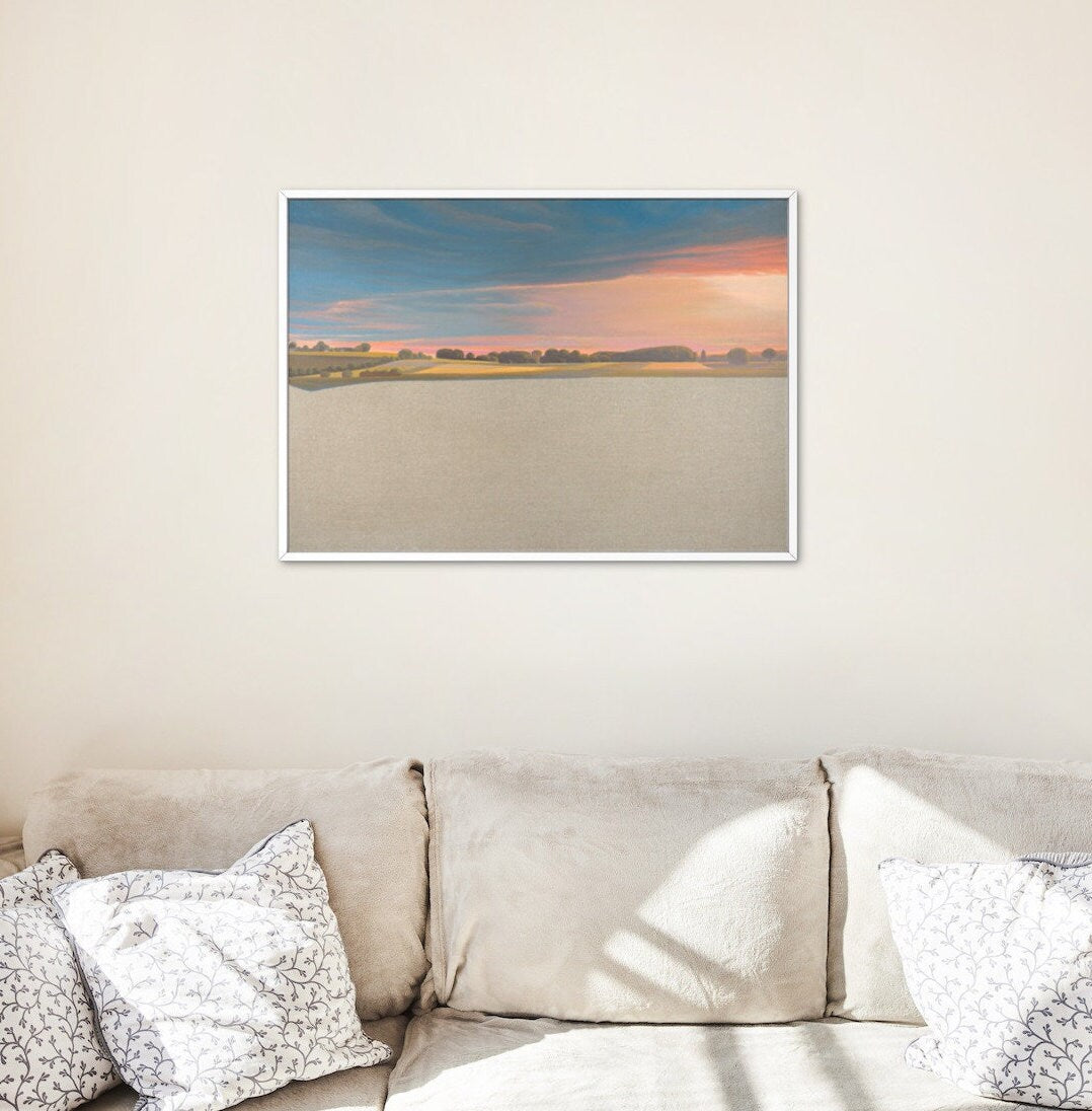 Canvas picture - brilliant art print - 20x20 cm - UV-resistant - landscape picture