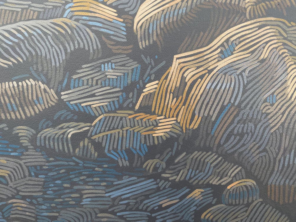 Rocky Coast No.7, canvas print, 40x30 cm, 80x60 cm, 100x75 cm, 120x90 cm